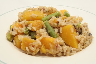 Baked Rice w/ Butternut Squash