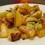 Roasted Butternut Squash and Onions