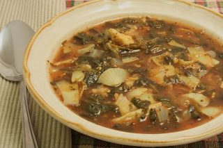 Spinach-Artichoke Tomato Soup