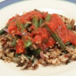 Chinese Long Beans and Wild Rice