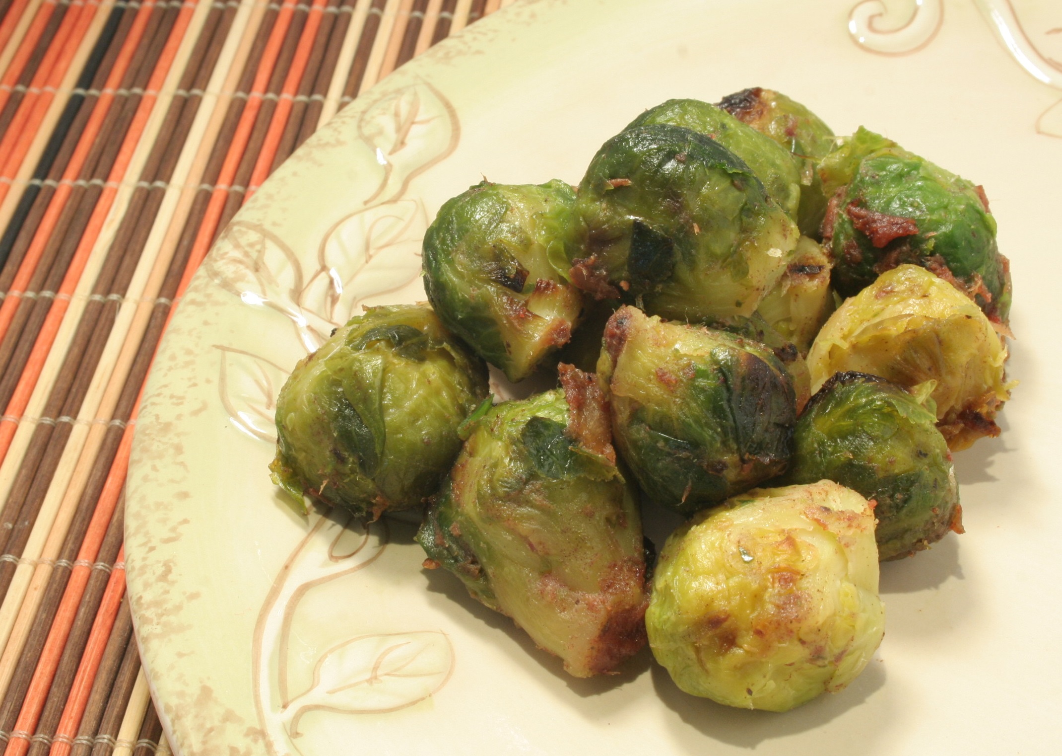 Broiled Brussels Sprouts