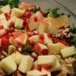 Apple, Pomegranate, and Kale Salad