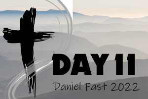 Day 11 - 2022 Daniel Fast